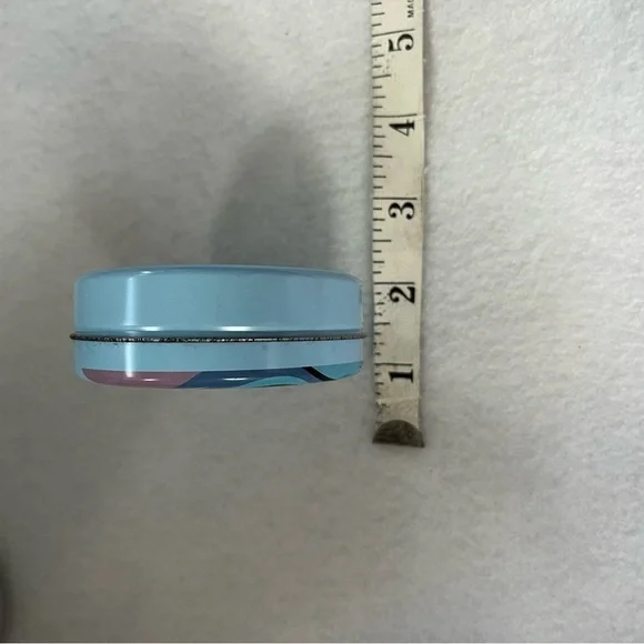 STITCH Small Memo Note Paper Circle Tin Blue Disney Store Japan - Picture 11 of 12